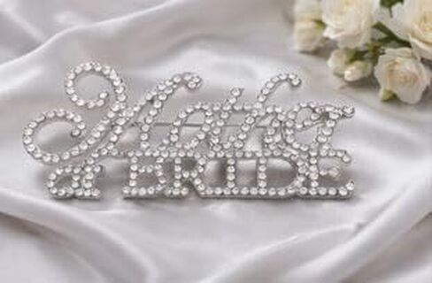 Mother of the Bride Rhinestone Brooch Pin Crystal Wedding Pin for Mom, Elegant Bridal Accessory Gift for Wedding Day, Bouquet or Dress Jewelry in Kuwait