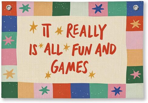Playroom Wall Decor, Go Change The World Club Classroom Decor Hanging Linen Banner,Play Room Wall Decor for Nursery Toddler, 20x30 Inch in Kuwait