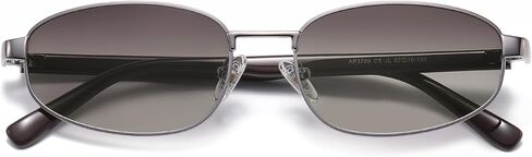 Appassal Retro 90s Polarized Oval Rectangle Sunglasses for Women Men Y2k Hexagon Sunnies AP3769 in Saudi Arabia
