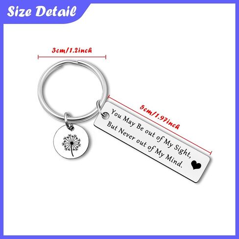 12 Pcs Colleague Leaving Keychain Gifts for Women Men Farewell Goodbye Gifts for Coworkers Funny Going Away Gift Keyring Christmas Retirement Present Long Distance Relationship Gift for Friends Couple in Kuwait