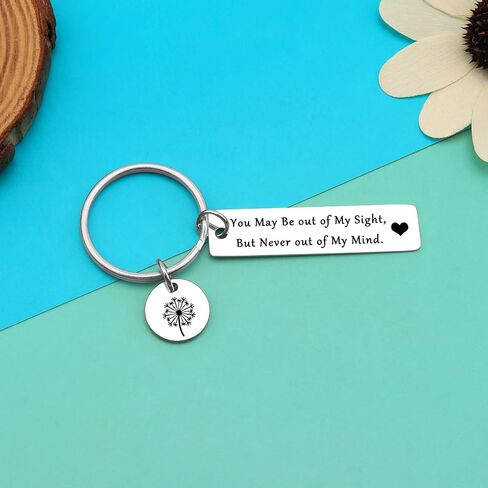 12 Pcs Colleague Leaving Keychain Gifts for Women Men Farewell Goodbye Gifts for Coworkers Funny Going Away Gift Keyring Christmas Retirement Present Long Distance Relationship Gift for Friends Couple in Kuwait