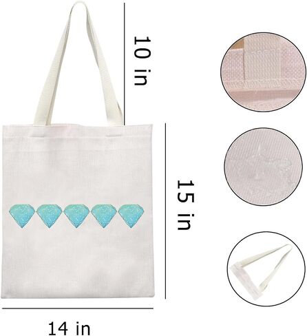 VAMSII Kpop Idol Singer Shopping Bag Shating Star Gift Diamond Tote Bag Kpop Accessories Gift in Kuwait