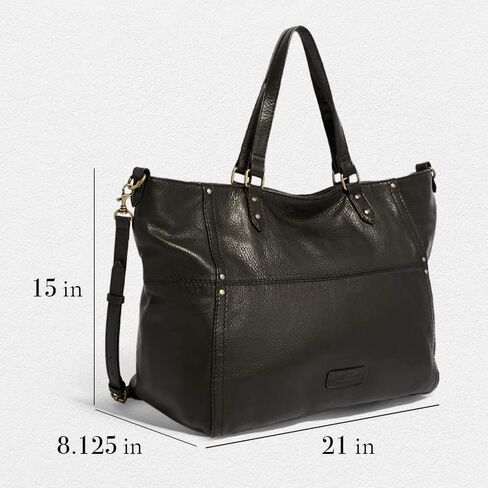 Lolo Large Tote Bag - American Leather Co. - Premium Leather Handbag for Women, Spacious Everyday Carryall in Saudi Arabia