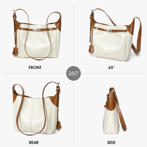 Cnoles Hobo Shoulder Bag For Women Fashion Leather Tote Satchel Crossbody Bags Ladies Handbag And Purses in Saudi Arabia