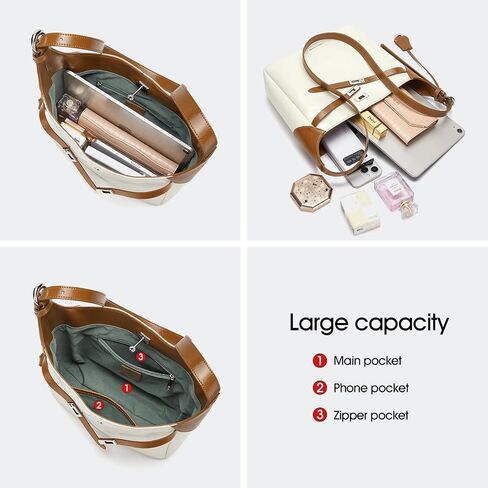 Cnoles Hobo Shoulder Bag For Women Fashion Leather Tote Satchel Crossbody Bags Ladies Handbag And Purses in Saudi Arabia