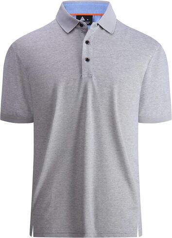 VALANCH Polo Shirt for Men Short Sleeve Golf Polo Moisture Wicking Collared Tennis T Shirt in Saudi Arabia