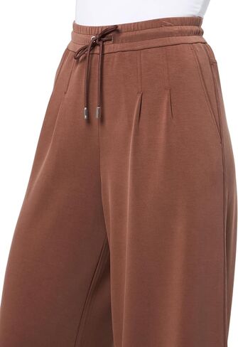 BOSS Women's Soft Pleat Wide Leg Jersey Trousers in Kuwait