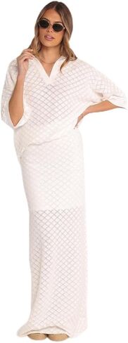 Petal & Pup Women's Meera-top-white in Kuwait