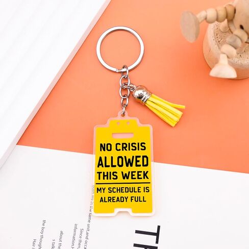 Chaos Coordinator Gifts for Women Work Keychain Funny Office Gifts for Coworkers Administrative Professional Day Gift for Manager Supervisor Boss Funny Office Decor Birthday Christmas Gift in Saudi Arabia