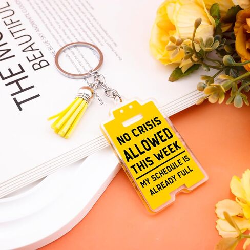 Chaos Coordinator Gifts for Women Work Keychain Funny Office Gifts for Coworkers Administrative Professional Day Gift for Manager Supervisor Boss Funny Office Decor Birthday Christmas Gift in Saudi Arabia