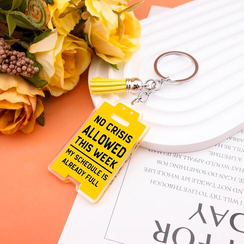 Chaos Coordinator Gifts for Women Work Keychain Funny Office Gifts for Coworkers Administrative Professional Day Gift for Manager Supervisor Boss Funny Office Decor Birthday Christmas Gift in Saudi Arabia