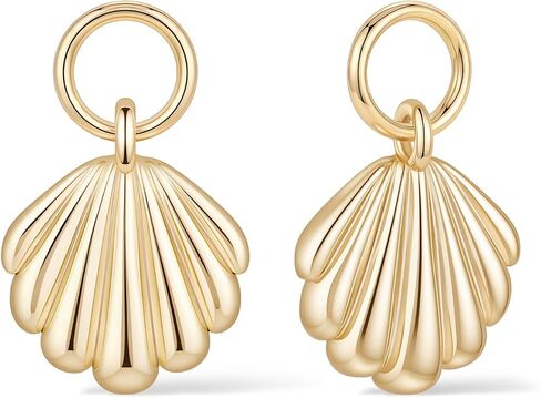 Mameloly 14K Gold Plated Charm for Hoop Earrings Dainty Mix and Match Dangle Charms Trendy Jewelry for Women in Saudi Arabia