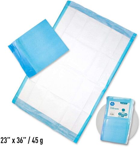 Disposable Underpad, 23" x 36" [Case of 150] in Saudi Arabia