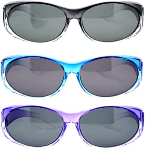 The Overstock Polarized Fit Over Sunglasses, OTG Wear Over Eyeglasses in Kuwait