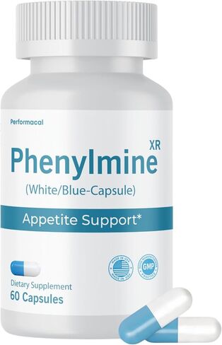 Phenylmine XR Weight Management - Energy, Appetite & Metabolic Support Formula for Men & Women - 60 Capsules (1) in Kuwait