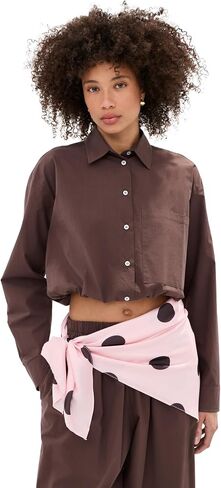LE BOP Women's Wylie Button Down in Saudi Arabia