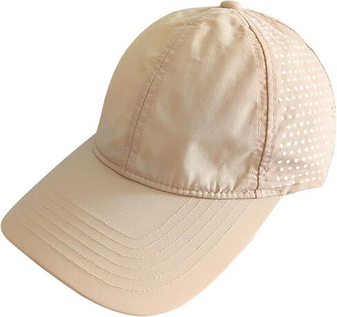 Quick Dry Running Hat, Lightweight Mesh Foldable Baseball Cap for Men & Women in Kuwait