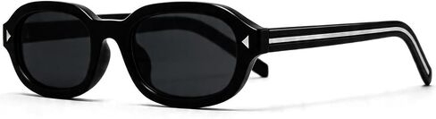 Breaksun Retro Rectangle Sunglasses for Women Men Trendy Narrow Square Sunnies Vintage Shades in Saudi Arabia