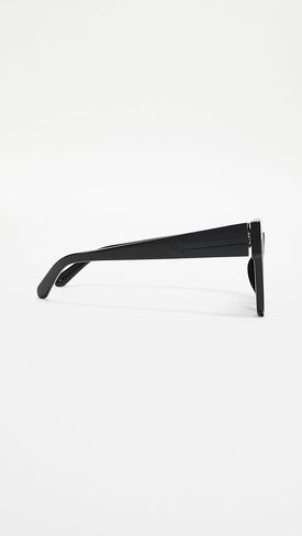 Karen Walker Women's Treasure Sunglasses, Black/Black, One Size in Saudi Arabia