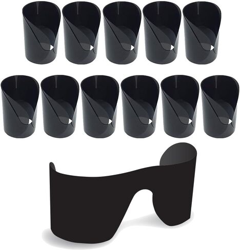 Disposable Rollup Sunglasses, Gray Smoke Color, 12/pkg, One Size in Kuwait