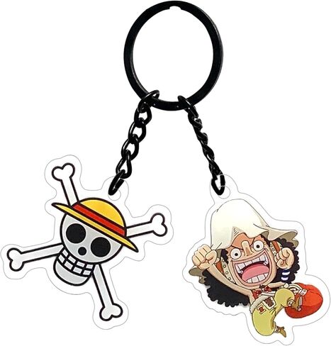 One Piece - Usopp Keystrap and Keychain Bundle - Otaku in Saudi Arabia