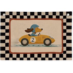 XYDEG Cars Room Decor for Boys, Race Car Playroom Bedroom Decor, Toddler Playroom Decor Hanging Linen Banner,Play Room Wall Art for Nursery Kids Boy Girl Bedroom, 20x30 Inch in Saudi Arabia