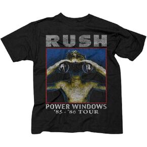 Rush Power Windows 85-86 Tour T-Shirt in Saudi Arabia