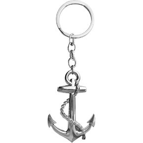 OnlyYou.X New Anchor Keychain with Key Ring Anchor Style Key Chain Tag For Keys Backpacks and Luggage Metal in Saudi Arabia