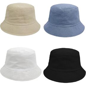 4 Pack XL Bucket Hats for Men Women Large Oversize Fisherman Cap Beach Sun Hat in Saudi Arabia