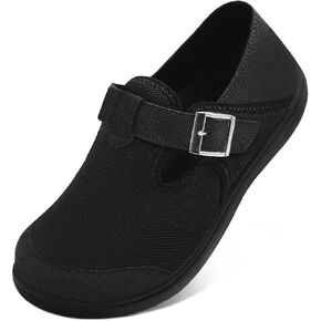 XIHALOOK Mens Fashion Sneakers Wide Toe Barefoot Shoes Zero Drop Minimalist Walking Shoes with Adjustable Strap Slip on Clogs in Saudi Arabia