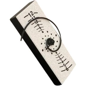 Spirals Fibonaccis Rectangular Wall Clock Combining Mathematical Aesthetic and Modern Styles for Decors in Saudi Arabia