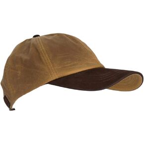 Walker & Hawkes - Uni-Sex Wax Stallington Baseball Cap 100% Waxed Cotton Suede Leather Peak - One-Size in Kuwait