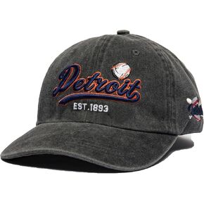 Baseball Cap Dad Hat Vintage Embroidered City Fans Hat Cap for Men Women Adjustable in Saudi Arabia