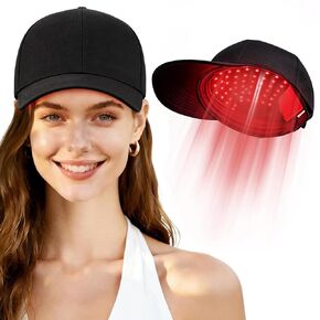 2026 Upgrade Red Light Hair Growth Cap - Laser Hair Growth Cap, The Adjustable Portable Laser Cap, Red Light Cap for Thicker Hair in Men and Women in Saudi Arabia