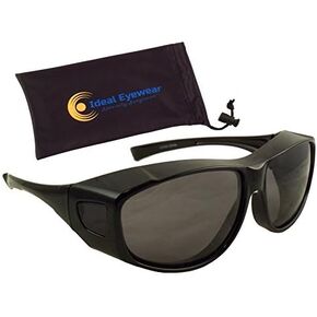 Fit Over Sunglasses with Polarized Lenses - Wear Over Prescription Glasses for Men or Women in Saudi Arabia