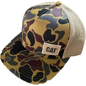 Caterpillar Equipment Microfiber Digi-Camouflage Snapback Mesh Cap/Hat in Saudi Arabia