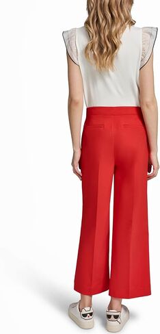 Karl Lagerfeld Women's Bow Pant Bright Red Pants in Kuwait
