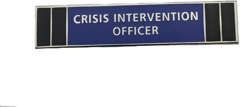 CRISIS INTERVENTION OFFICER CIO Police Citation Merit Award Commendation Bar Pin in Saudi Arabia