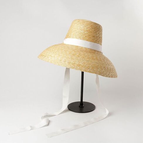 Foldable Straw Sun Hat with Adjustable Chin Strap, Wide Brim Resort Hat for Beach Vacation, 56cm in Saudi Arabia