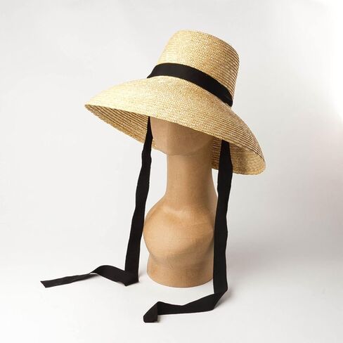 Foldable Straw Sun Hat with Adjustable Chin Strap, Wide Brim Resort Hat for Beach Vacation, 56cm in Saudi Arabia