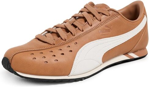 PUMA Mens Sprint Premium Lace Up Sneakers Shoes Casual - Brown in Kuwait