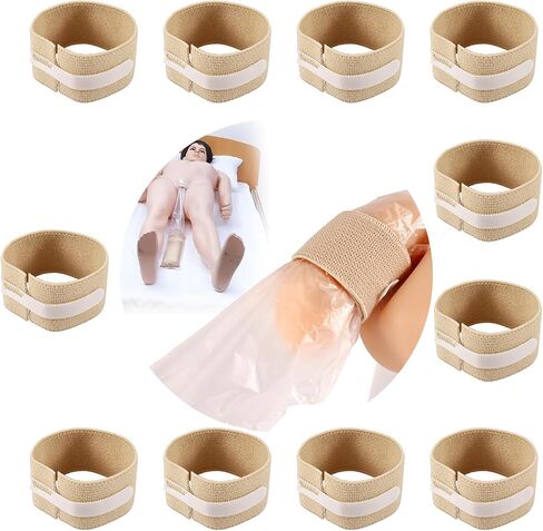 Condom catheters for Men Overnight, External Catheter for Men with Elastic Strap and Urine Collection Bag for Elderly, bedridden and Incontinence Care in Saudi Arabia