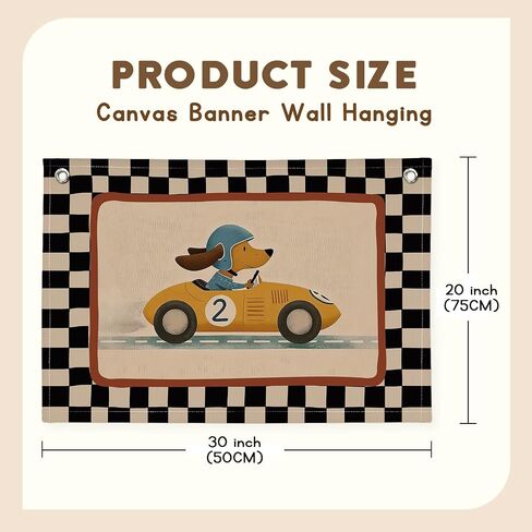 XYDEG Cars Room Decor for Boys, Race Car Playroom Bedroom Decor, Toddler Playroom Decor Hanging Linen Banner,Play Room Wall Art for Nursery Kids Boy Girl Bedroom, 20x30 Inch in Saudi Arabia