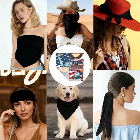 250 Years America Garden 250th Anniversary USA 1776-2026 Semiquincentennial Bandana for Women and Men Multi-Purpose Headband Hair Scarf Protective Coverage in Saudi Arabia