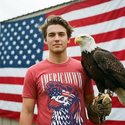 Mens Funny T Shirts Americawww Sarcastic Fourth of July Bald Eagle Graphic Tee for Men in Kuwait