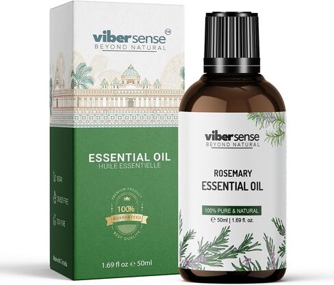 Rosemary Essential Oils for Hair Growth | 100% Pure & Natural Diffuser Oil for Hair, Skin, Aromatherapy & DIY Soap Making Scent | Premium Grade Paraben & Sulphate Free Essential Oil 1.69 FL. OZ. in Saudi Arabia