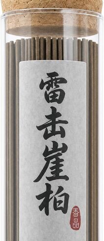 YINJIYUE Hinoki Incense Sticks - 60 Sticks Natural Japanese Cypress Low Smoke, Premium Woodsy Aroma for Meditation, Relaxation & Spa in Saudi Arabia