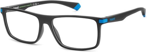 POLAROID PLD D515 0VK MATTE BLACK BLUE 55/16/140 MAN Eyewear Frame in Kuwait