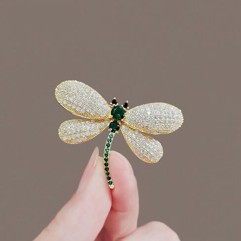 Lapel Pins Crystal Cute Flower Animal Bow Clothing Accessorie Brooches for Women(2) in Kuwait