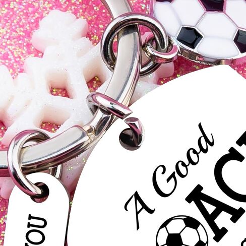 Soccer Coach Keychain Gifts for Men Women Football Coach Gifts Thank You Gift for Coaches Birthday Christmas Appreciation Gift Ideas in Saudi Arabia